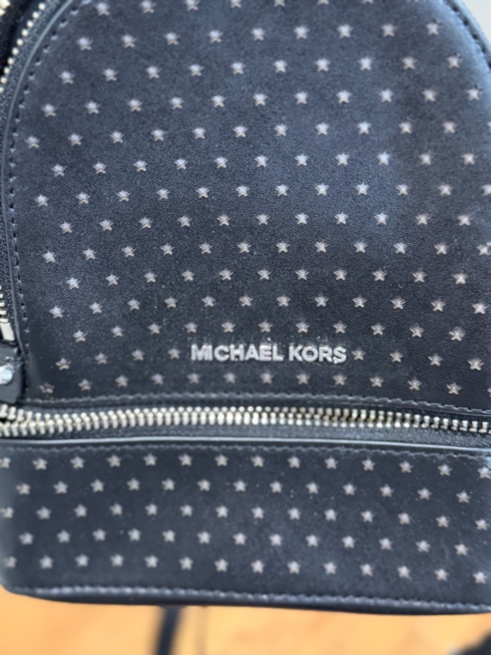 Michael Kors Stars Mini Backpack Like New - Picture 3 of 7